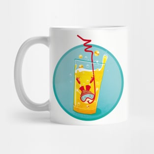 soda pop diver Mug